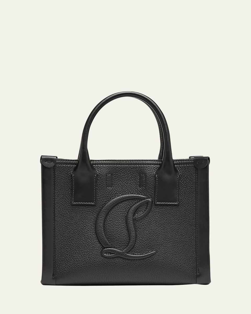 By My Side Mini Tote in Leather with CL Logo
